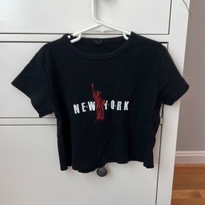 Brandy Melville New York baby tee